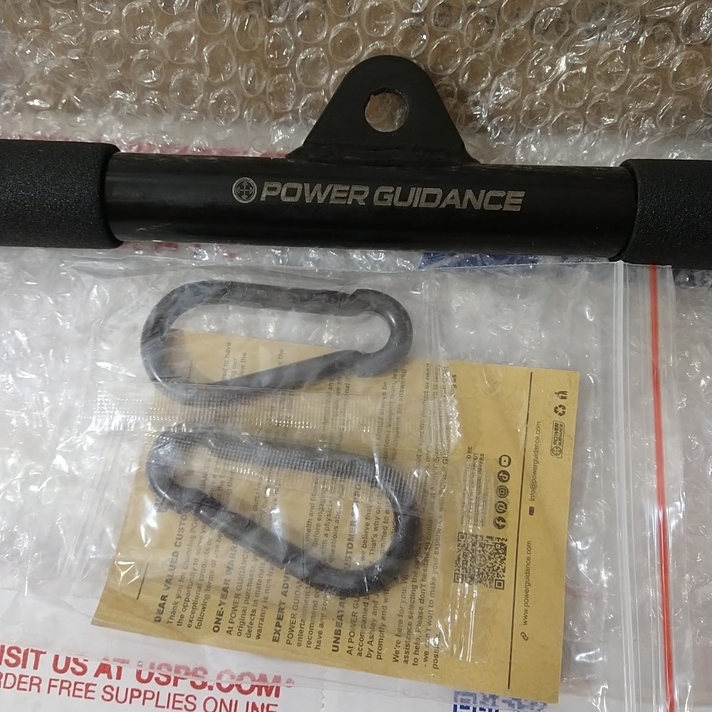 LAT Pull Down Bar Cable Machine Bar Attachment Triceps Biceps Pushdown Bar