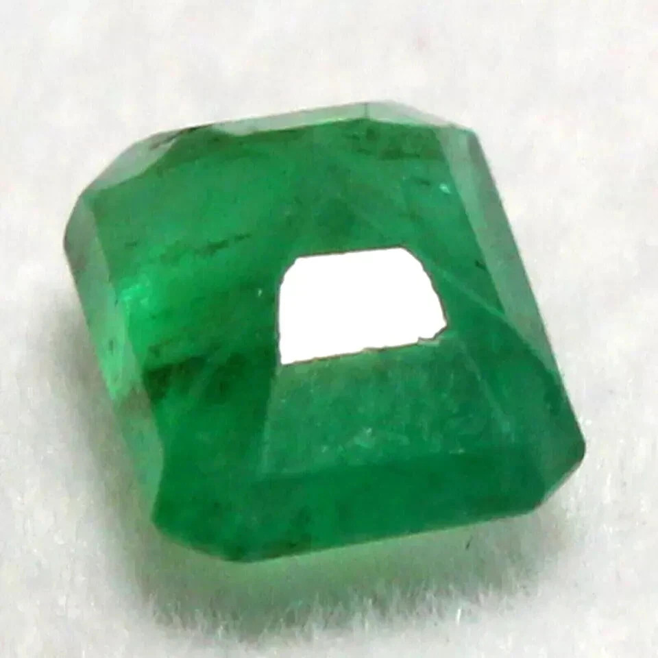 AAA 10 Ct Certified Natural Colombian Green Emerald UNTREATED Loose Gemstone