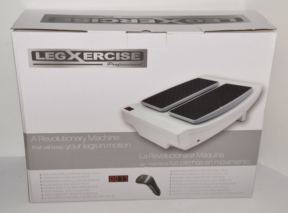 LegXercise Pro LEGX-012 Motorized Leg Activator Exercise Machine w/ Remote