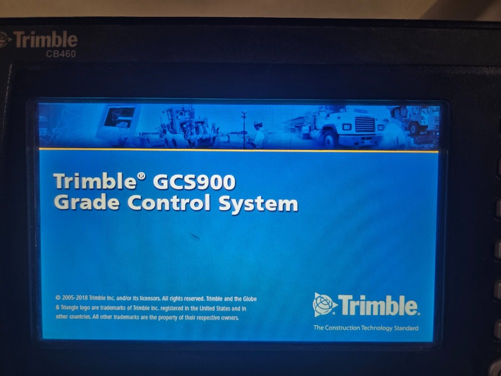 Trimble GCS900 GPS Machine Control CB460 Dozer Display, MS990 Cable