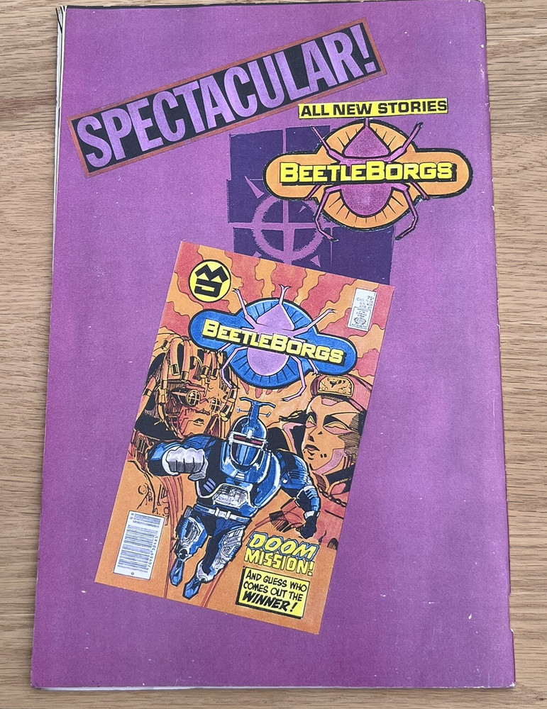 Saban's Beetleborgs Original TV Show Comic Book Prop & Metallix Rising Script