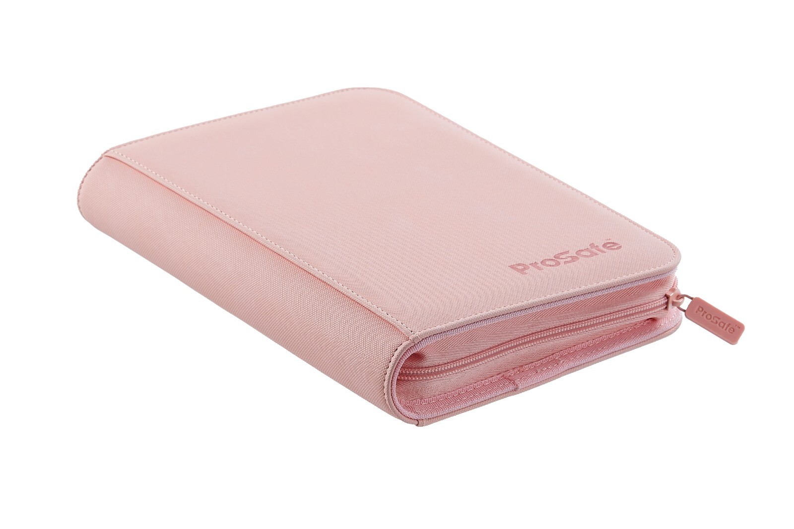 Pro Safe 4-Pocket Zippered PRO - Binder Album pink - Free Shipping!