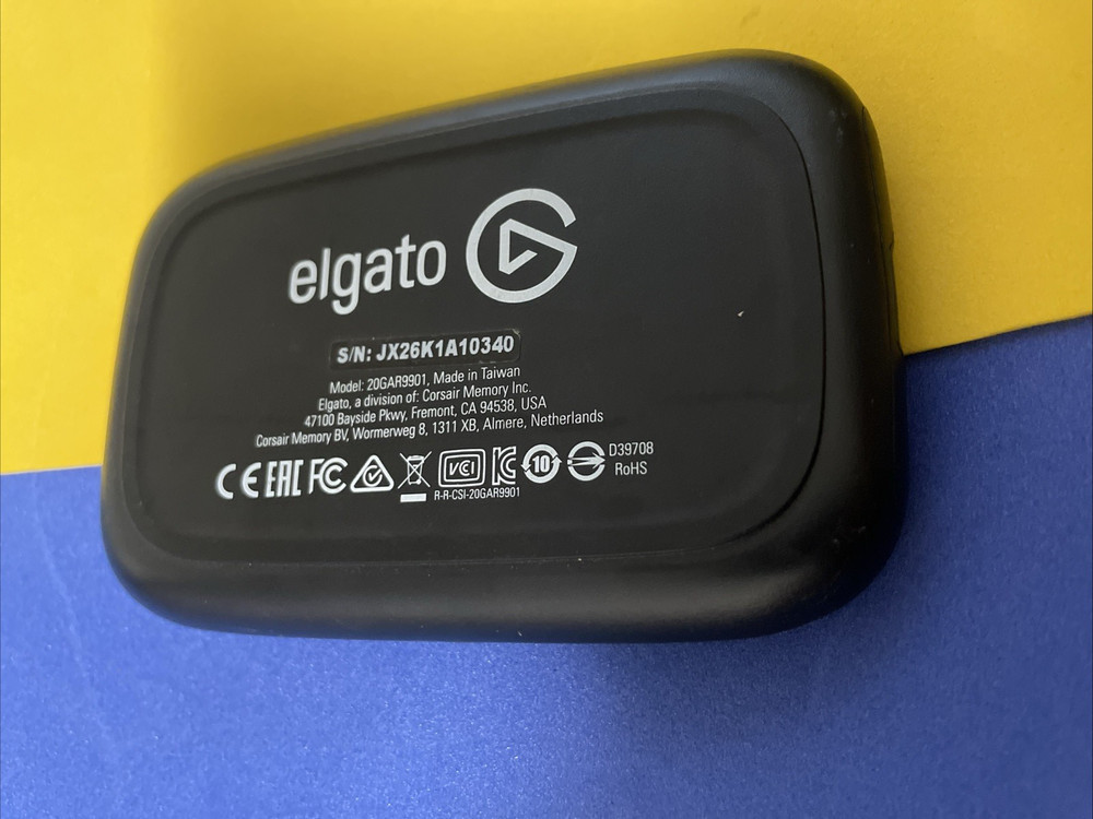 GENUINE Elgato Game Capture **20GAR9901** WORKING / W USB CABLE.
