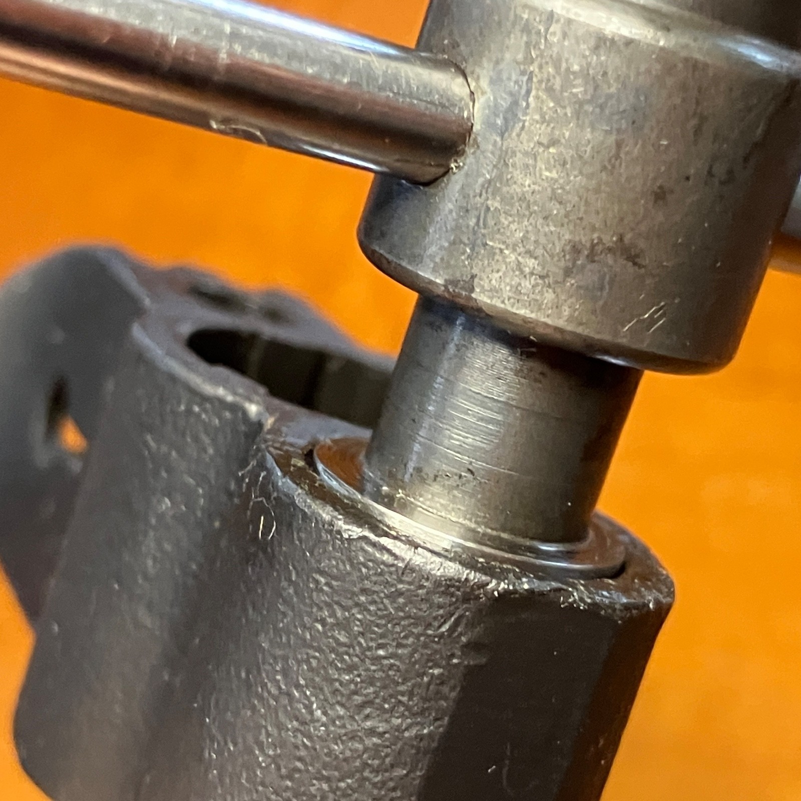 M1 GARAND GAS CYLINDER - WRA - EXCELLENT COND. +WRA FRONT SIGHT (GGC-WRA)