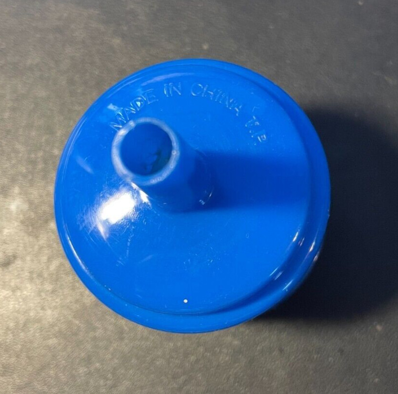 Fuel Filter Funnel Blue Plastic Tool Reusable NEW