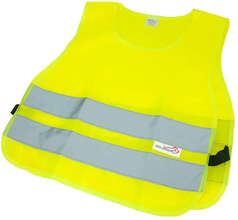 Reflective Safety Vest for Child Yellow Polyester 2-Pack New