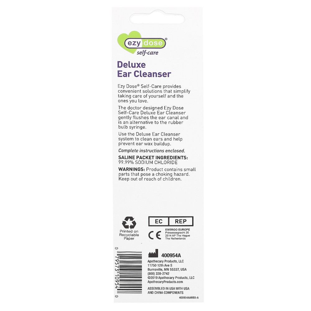 Self-Care, Deluxe Ear Cleanser, 12 Count