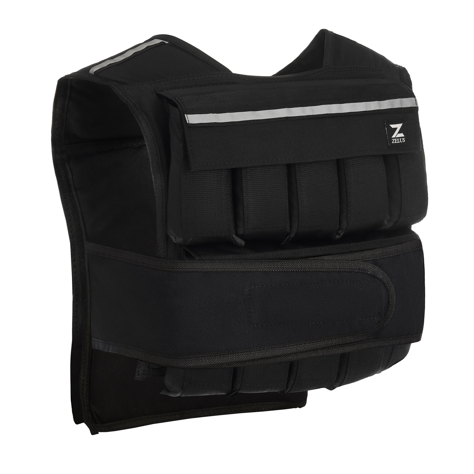 ZELUS 60LB Weighted Vest Adjustable Weight Vest for Men Women Running Workout