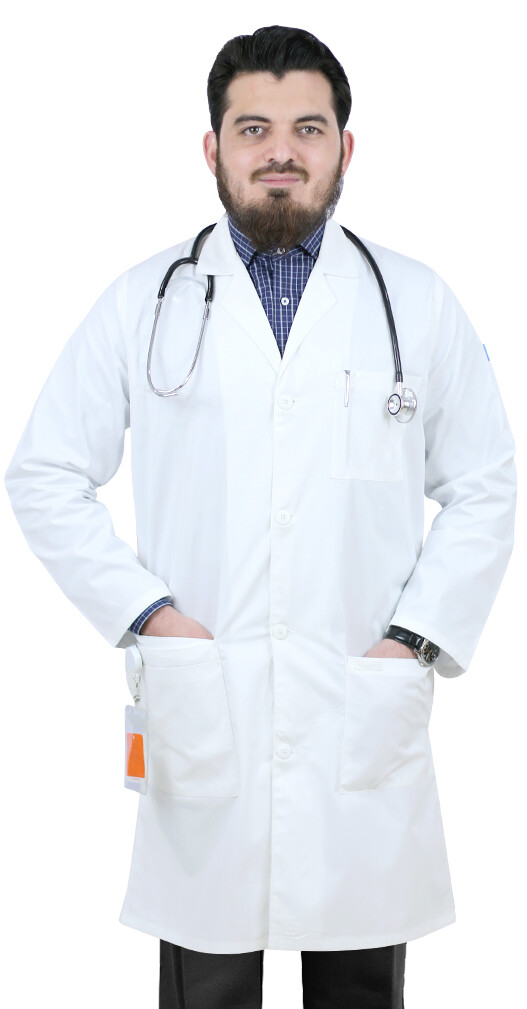 HEEDFIT Premium Unisex Lab Coat, Comfortable Poly Cotton, Durable FREE SHIPPING!
