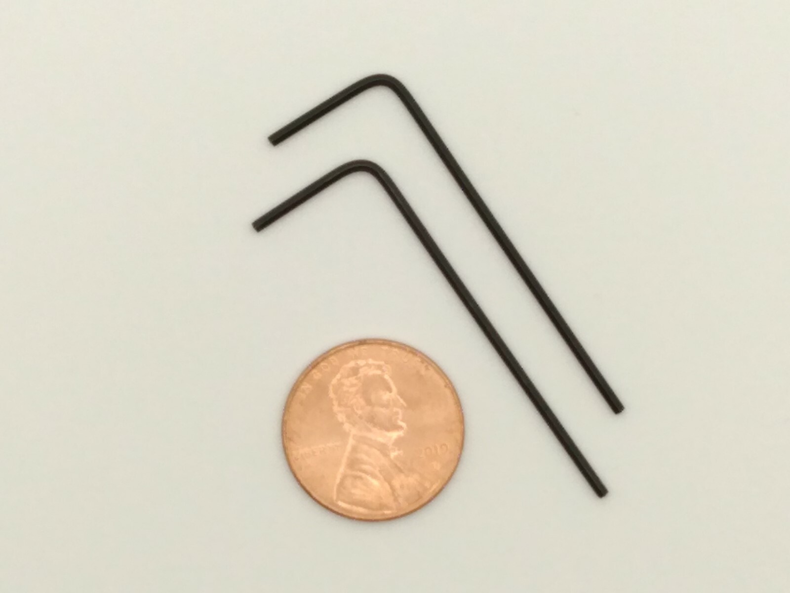 2 Pack Allen Wrenches .050" Short Arm Hex Keys Fits fender stratocaster