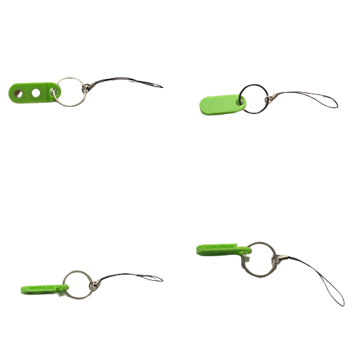 Minelab Equinox 900 charging port magnetic cover with lanyard.