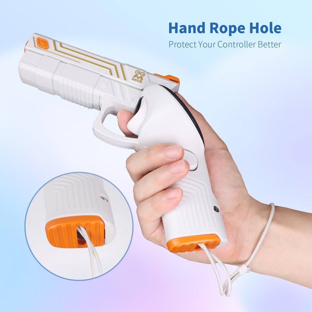 VR Handle Pistol Simulation Hand VR Game Accessories for Quest 3S / 3 Controller