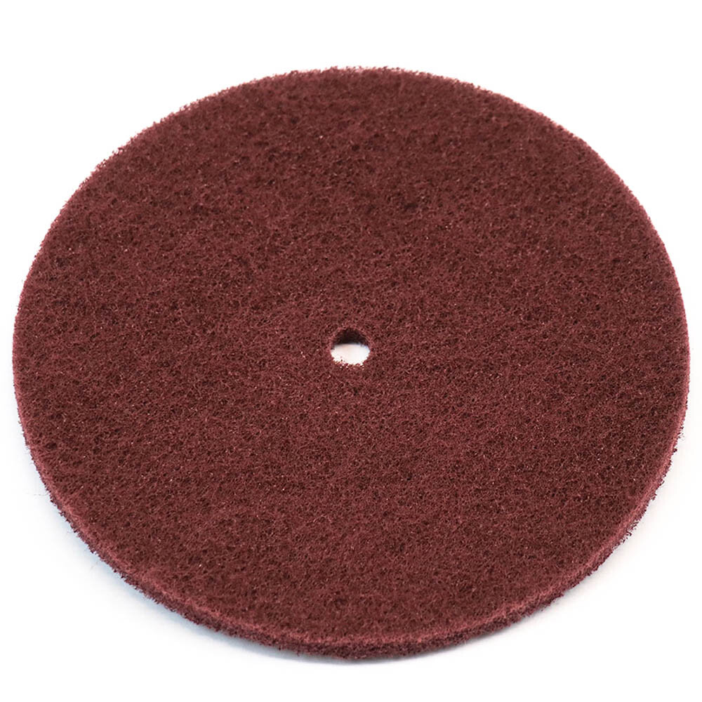 8" Fine Cleaning Wheel 400 Grit | Scotch Pad Polish Abrasive Bench Grinder Buff