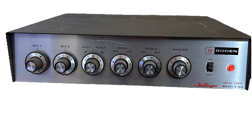 Bogen Challenger Model C-100 Solid State Commercial Amplifier