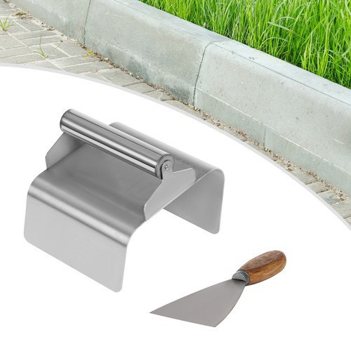 Cement Curbing Model Making Tool Concrete Trowel With Handle & Putty Knife Tool