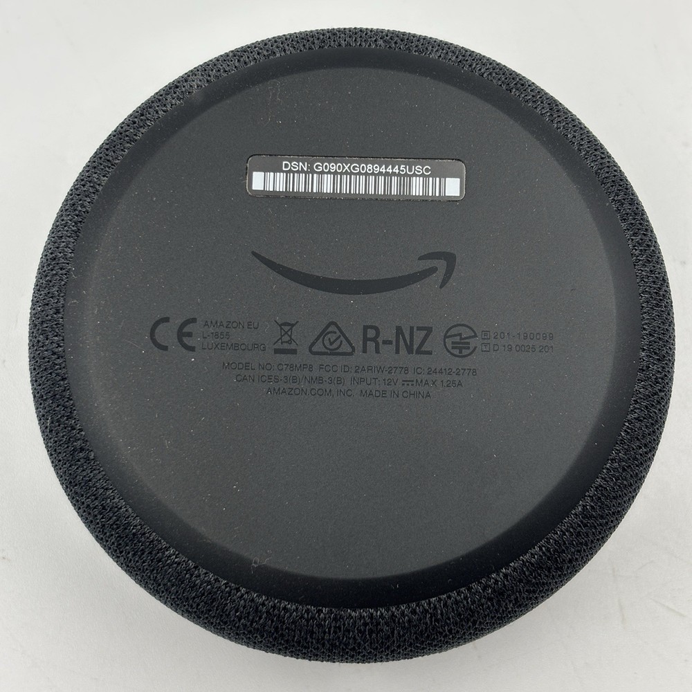 Amazon Echo Dot (3rd Generation) Smart Speaker - Charcoal