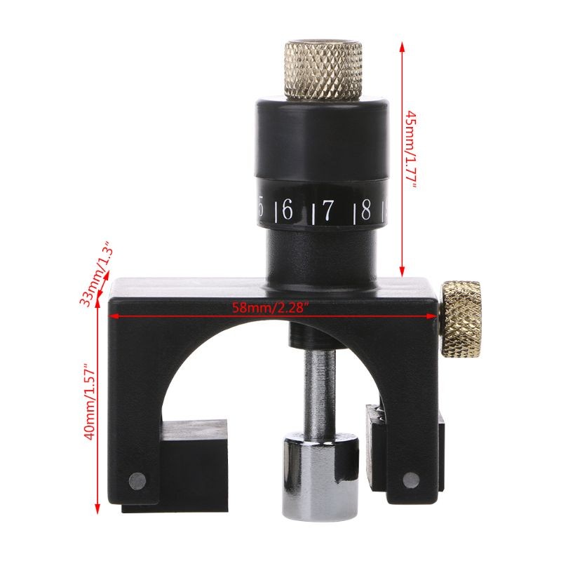 2Pcs Adjustable Planer Setting Jig Jointer Gauge Setter For