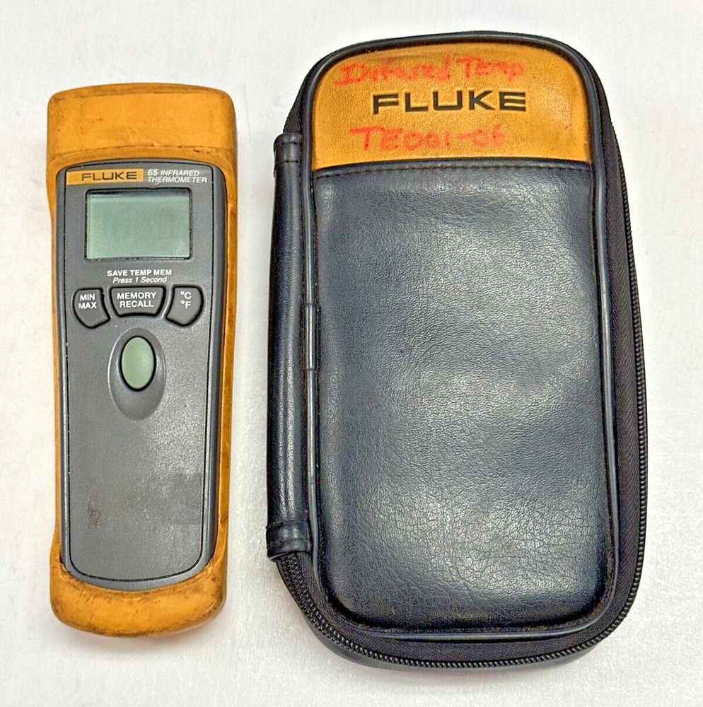 Fluke 65 Infrared Thermometer With Case