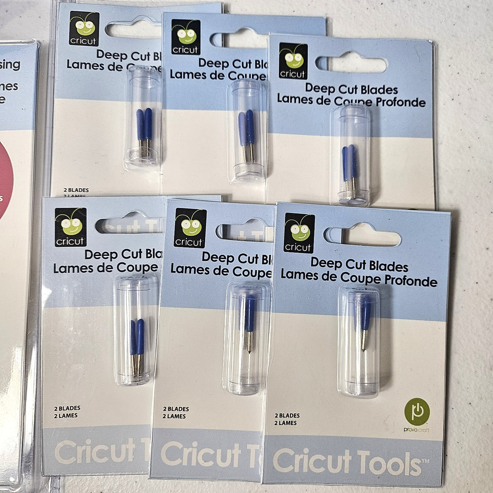 Lots Circut Tools Replacement Blades 29-0630 Deep Cut Blades
