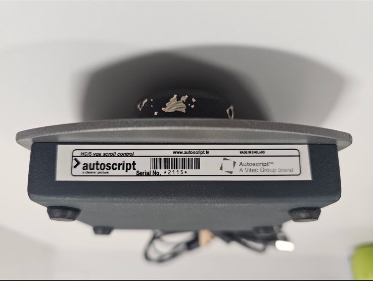 Autoscript WinPlus VGA HC/5 Desktop Hand Control 3 Button Unit With Cable Tested