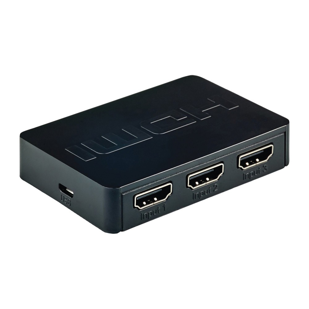 3-Port HDMI Switcher