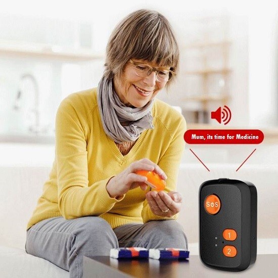 MediTrackGPS® 4G Personal GPS Tracker for Elderly with SOS & Fall Detection MT51
