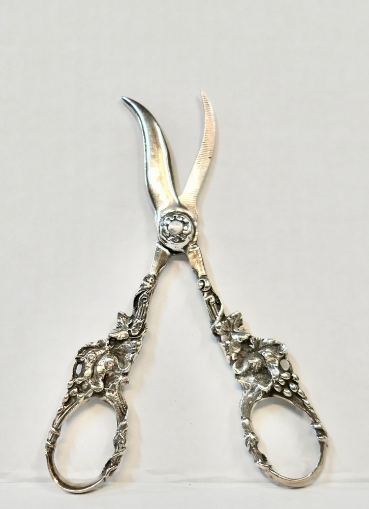 Sterling Silver Grape Scissors