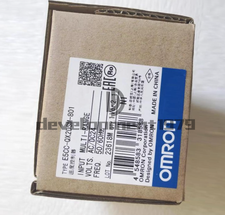 1PC New Omron E5CC-QX2DSM-801 temperature controller