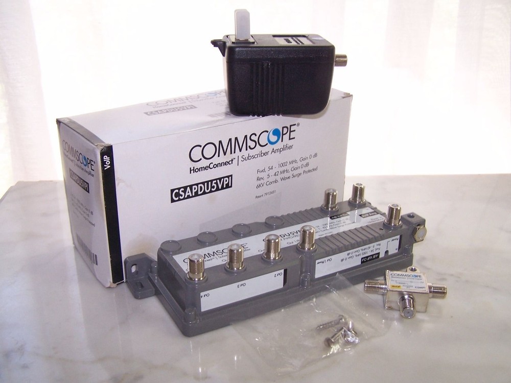 Commscope HomeConnect Subscriber Amplifier CSAPDU5VPI