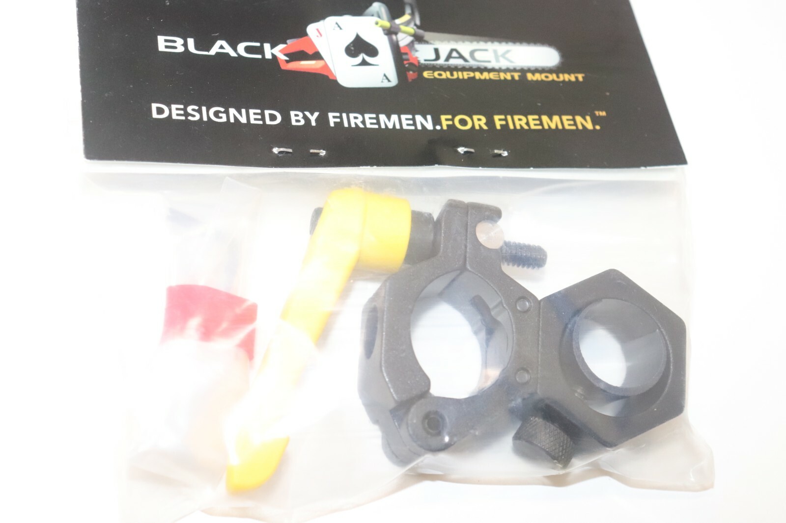 Blackjack Fire Equipment Flashlight Mount, for any 1.25" Bar, 1" Flashlight