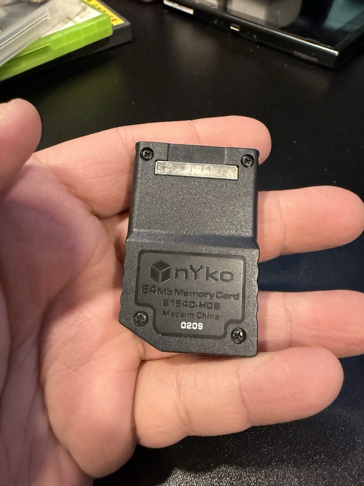 Nintendo Game Cube Nyko 64 Mb Memory Card Tested