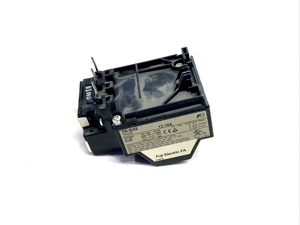 Fuji Electric TK-E02-12-18 Thermal Overload Relay TK22E 12-18A, TK-E02