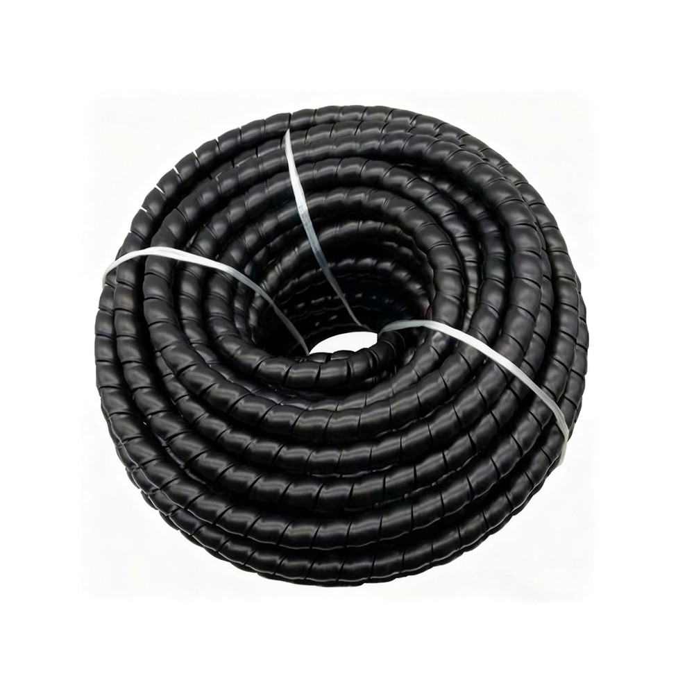 Spiral Wrap Cable Hose Protector 10 ft 2" OD 1.7" Safe Protector to Avoid Wear