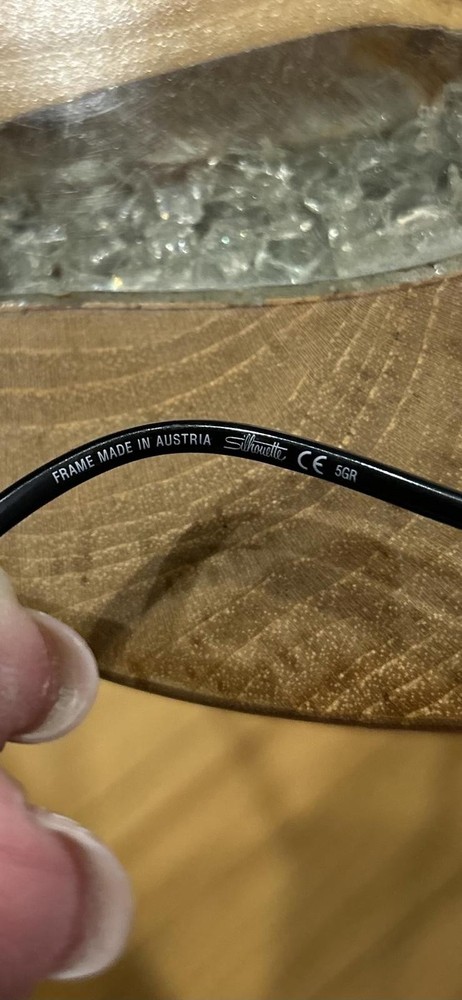 Silhouette Eyeglasses, Frames Only, Titanium, Austria