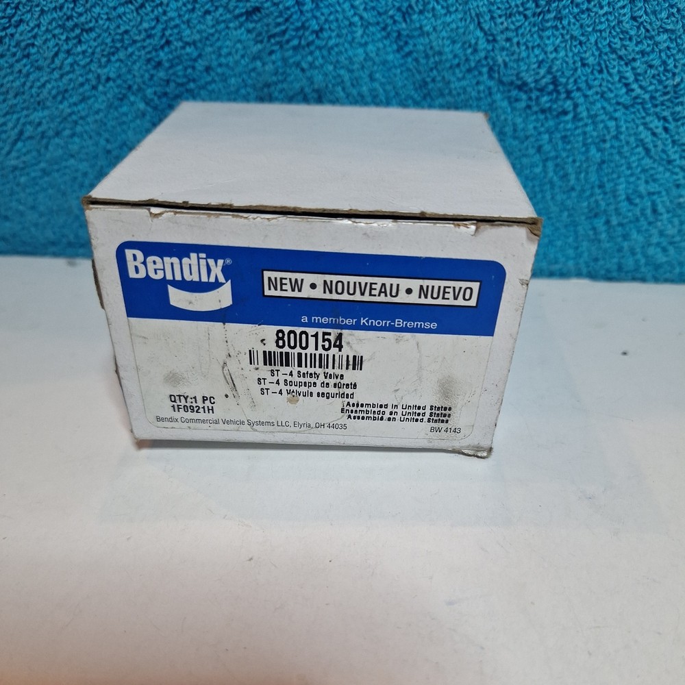 Bendix 800154 ST-4 Safety Valve Genuine OEM Part