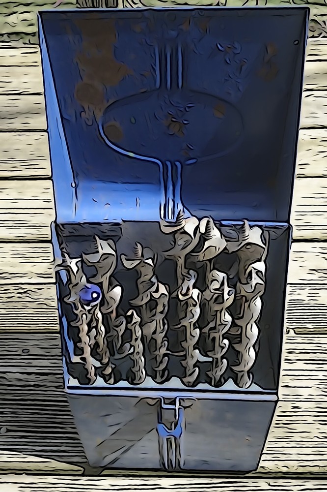 Craftman (Irwin) 13 pc Auger Bit Set with Case