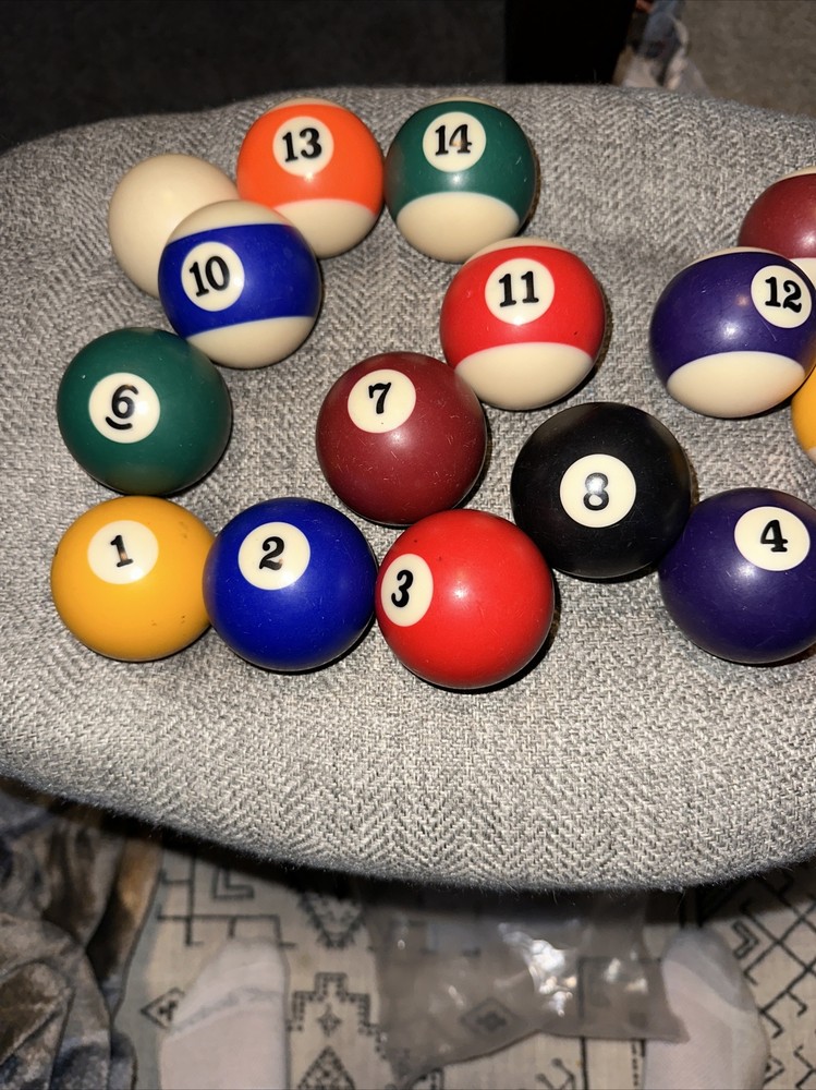 Vintage: Billiard Standard Pool Balls Set