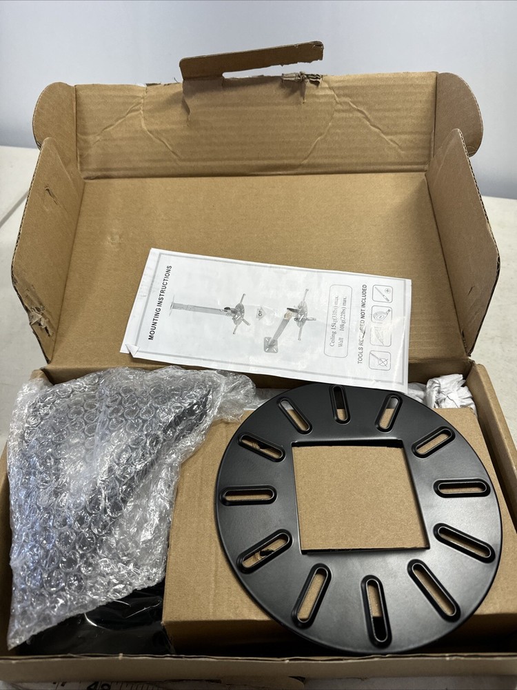 Universal Projector Ceiling Mount Wall Bracket Holder Fit Flat or Sloped Ceiling