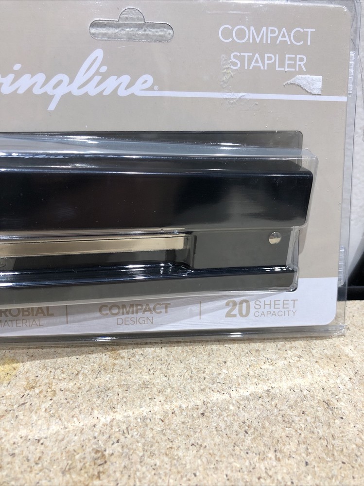 Swingling Stapler Half Strip Black Anti-Microbial Runway