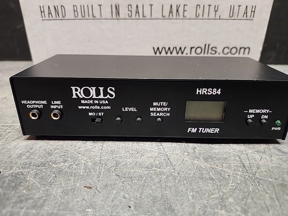 Rolls Digital FM Tuner, HRS84