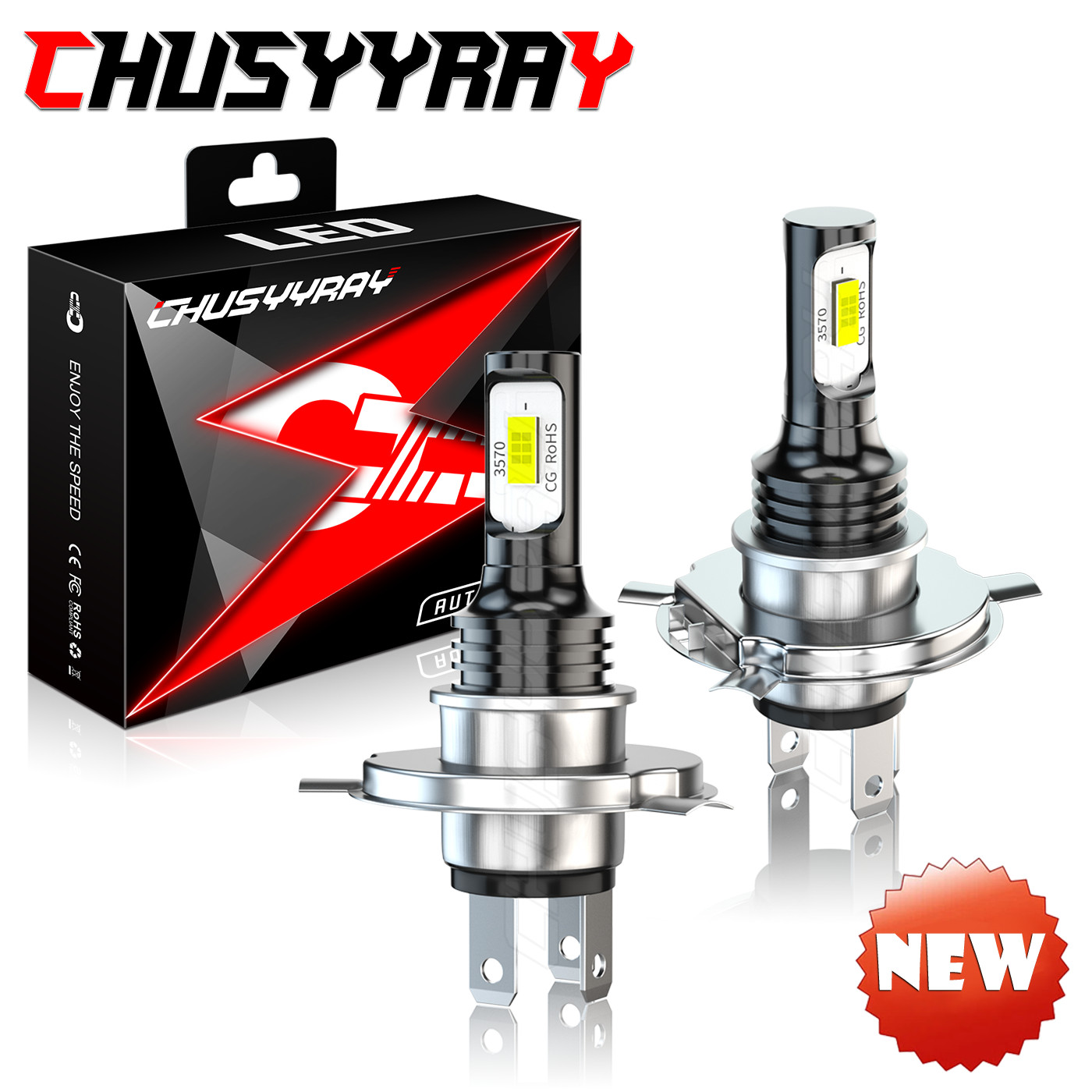 2 SUPER LED HEADLIGHT Bulb for Polaris Indy Ultra: 1996 Snowmobile Snow machine