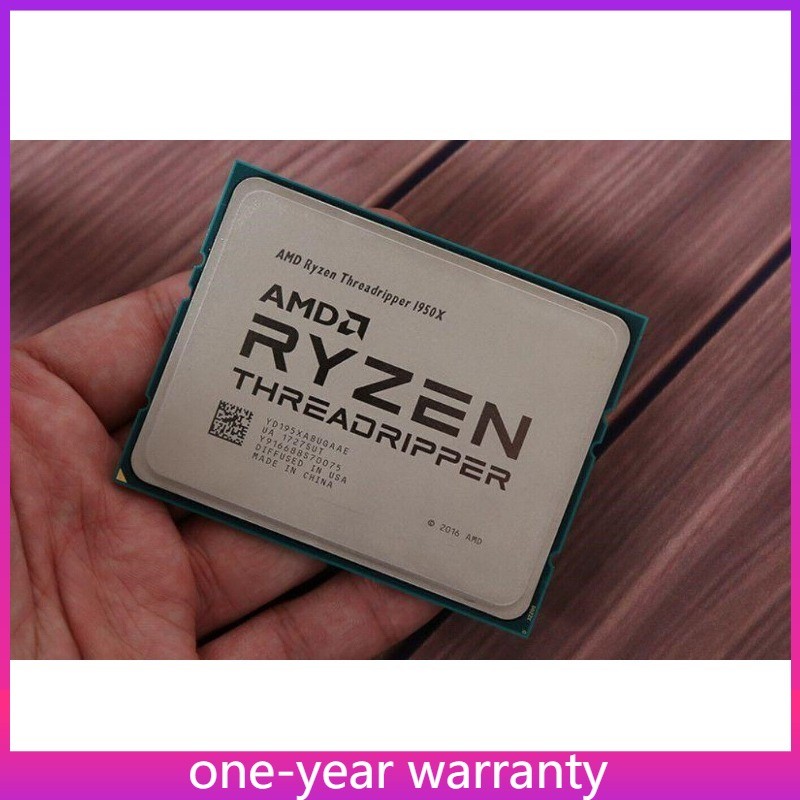 AMD Ryzen Threadripper 1950X Processor 3.4GHz CPU 16-Core Socket TR4 Up to 4
