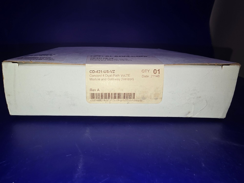 ALARM.COM CD-421-US-VZ Concord 4 Dual-Path LTE Module Gateway Z Wave Interlogix
