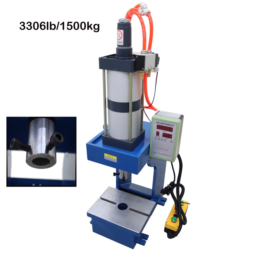 3306lb Pneumatic Punch Press Machine for Sheet Metal with Dual Button Controller