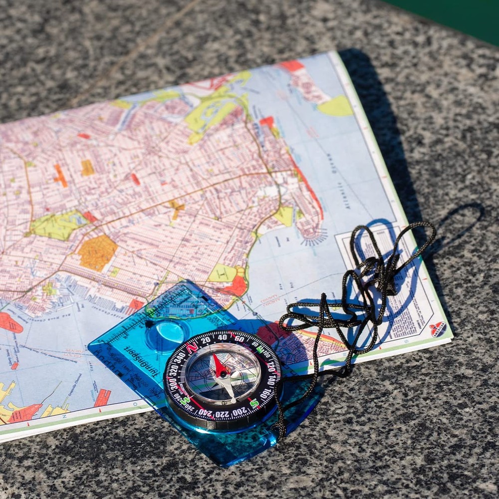 Orienteering Compass - Hiking Backpacking Compass - Advanced Scout Compass Ca...