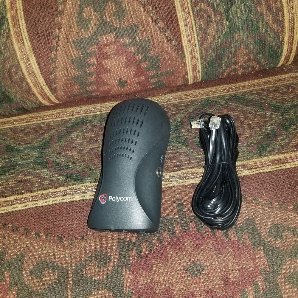 Polycom SoundStation2 Wall Module + 16' Dedicated Polycom Cable Tested Works EUC