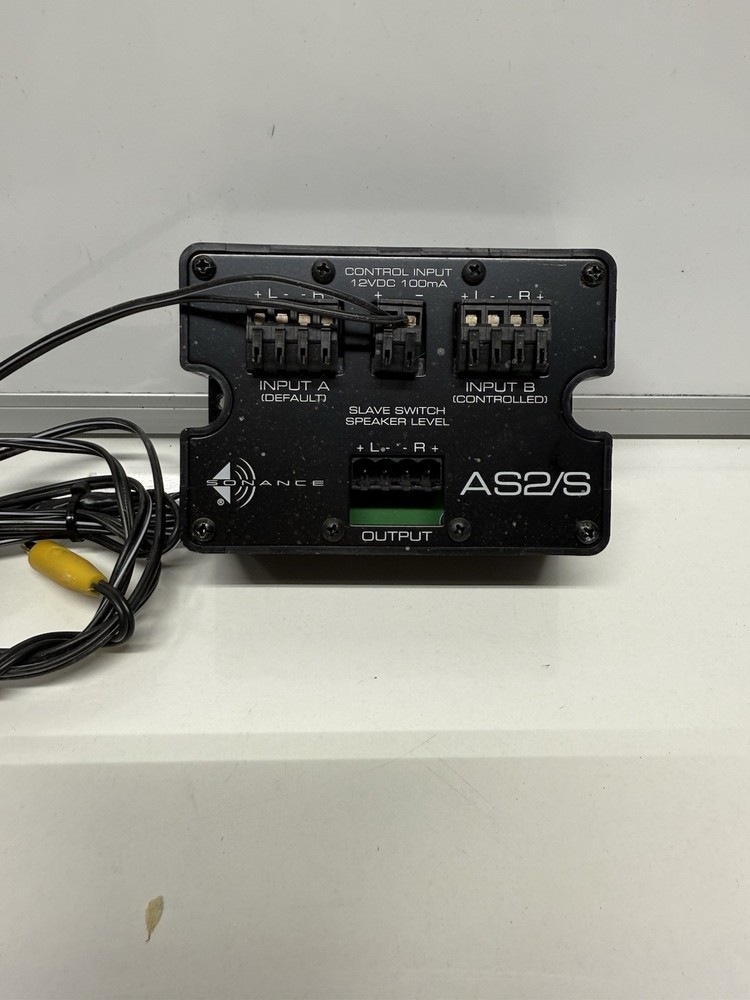 SONANCE AS2 Auto-Switch Speaker-Level Audio PN90483