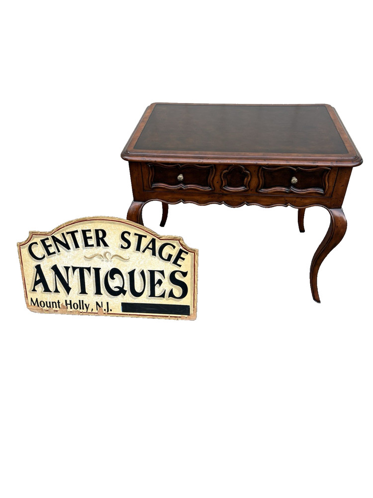 67296 DREXEL HERITAGE Console Library Table Desk with Drawer