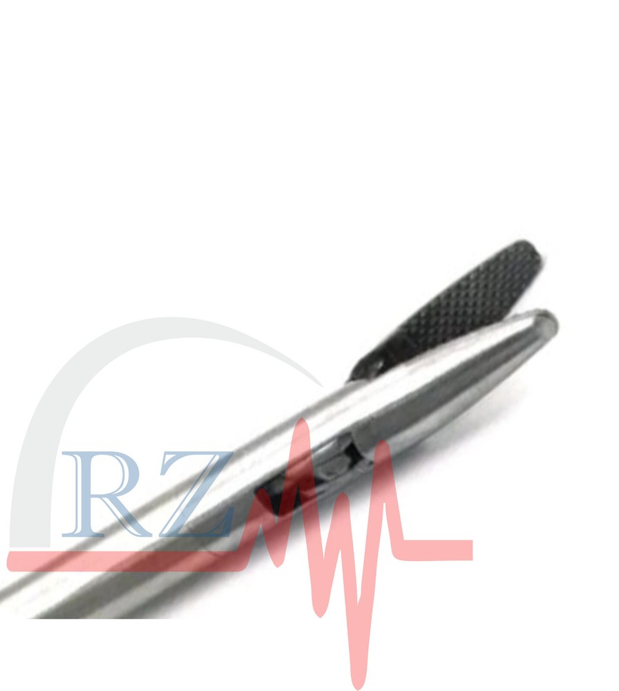 T/C Needle Holder V Type Forceps Laparoscopy Laparoscopic Straight Tip