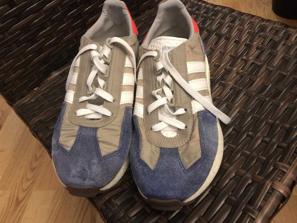 Size 10 - Adidas Boost Retropy E5 Red Navy